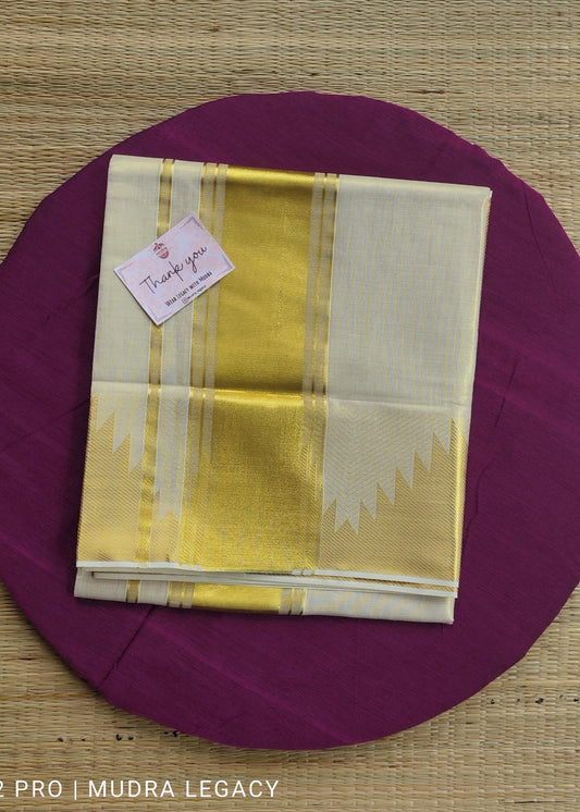 Temple Tissue Set Saree
